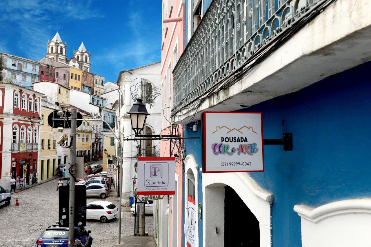 Pousada Cor E Arte - Pelourinho Salvador da Bahia Dış mekan fotoğraf